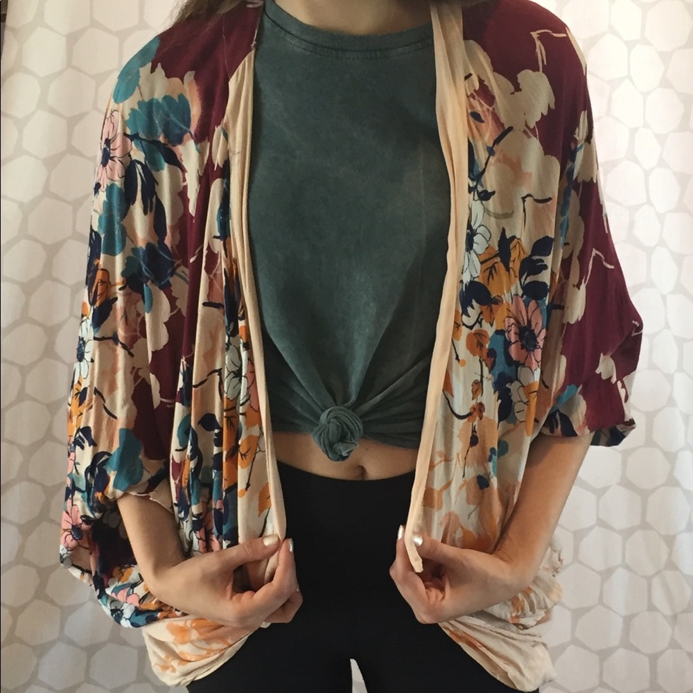 Floral Beach Cover Up